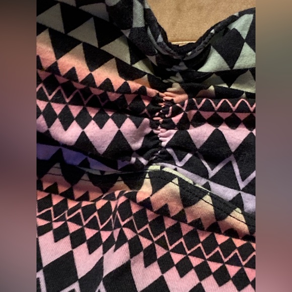 PINK Victoria’s Secret Multicolored Bandeau Size Small - NWOT - Picture 4 of 9